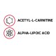Gnc Acetyl-l-carnitine Alpha-lipoic Acid, Ala Acetil L-carnitina 500 Mg Si Acid Alfa Lipoic 200 Mg, 60 Tb GNC
