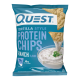 Quest Tortilla Style Protein Chips, Chipsuri Tortilla, Cu Aroma De Ranch, 32 G GNC