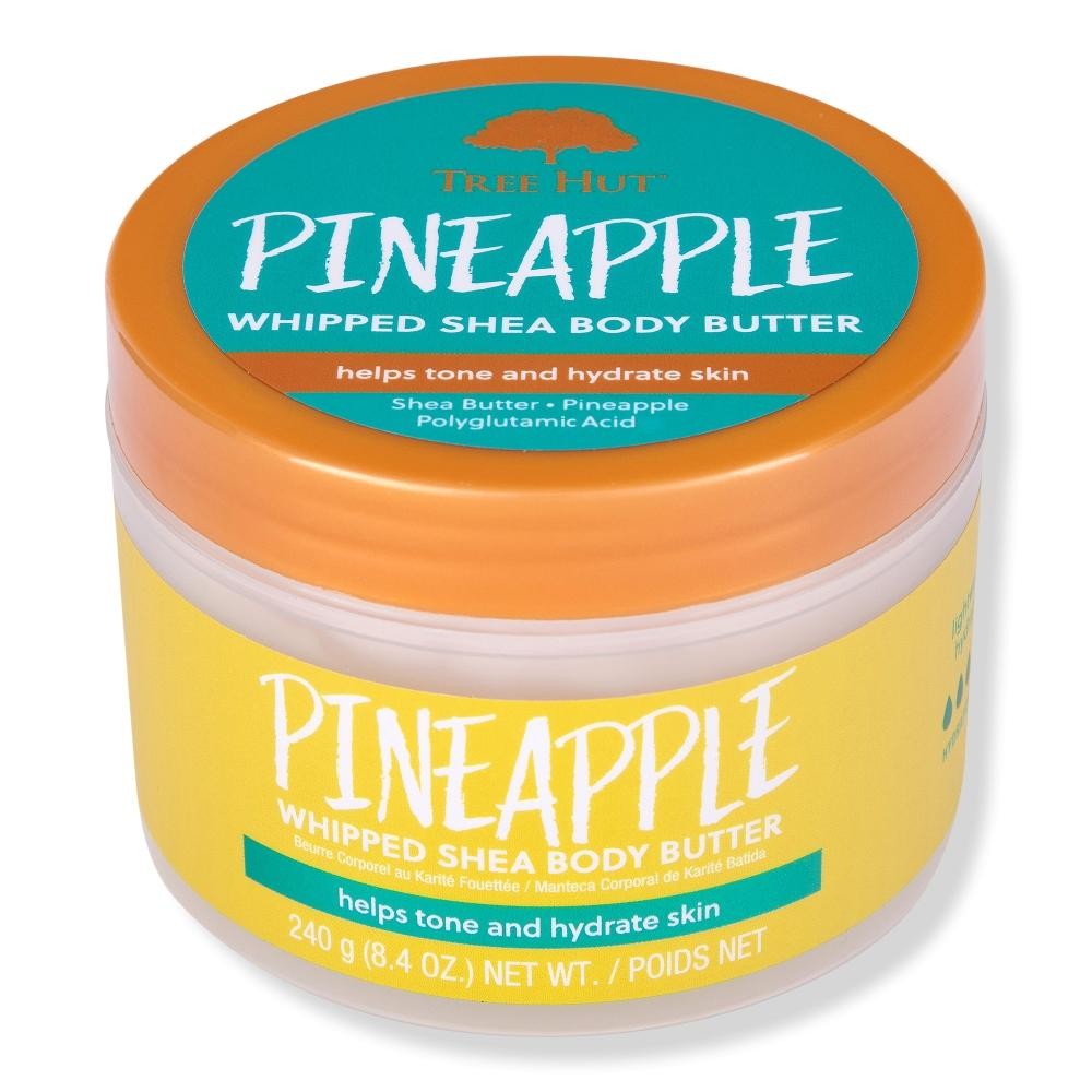 Tree Hut Whipped Body Butter Pineapple, Unt De Corp Hidratant, 240 G GNC