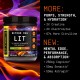 Gnc Beyond Raw Lit V2 Pre-workout With Gummy Worm Flavor, Pre-workout Cu Aroma De Jeleuri, 504 G GNC