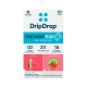 Dripdrop Zero Sugar Plus+ Electrolyte Drink Mix, Variety Pack, Electroliti Fara Zahar Cu Absorbtie Rapida Cu Diferite Arome, 56g GNC