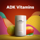Codage Adk Vitamin Supplement, Formula Pentru O Piele Sanatoasa, Oase Puternice Si Sistem Imunitar Active, 180 Cps GNC