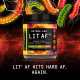 Gnc Beyond Raw Lit Af V2, Formula Avansata De Pre-workout, Cu Aroma De Jeleuri, 442 G GNC