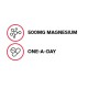 Gnc Magnesium Oxide 500 Mg, Oxid De Magneziu Pentru Sustinerea Sistemului Nervos Si Relaxare Musculara, 120 Cps GNC