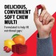 Gnc Mega Men Soft Chews, Complex De Multivitamine Pentru Barbati, Cu Gust De Fructe Asortate, 60 Caramele GNC