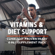 Gnc Amp Men's Ripped Vitapak Program Complex De Multivitamine Pentru Barbati, 30 Pachetele GNC