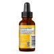 Herbal Goodness Organic Mullein Leaf Liquid Extract, Extract Lichid Organic Din Frunze De Lumanarica, 30 Ml GNC
