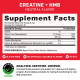 Gnc Pro Performance Creatine Monohydrate, Creatina Monohidrata, Formula Imbunatatita Cu Hmb, Pentru Sustinerea Musculaturii Si A Functiei Cognitive, Fara Aroma, 252 G GNC