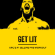 Gnc Beyond Raw Lit  Pre Workout Cu Aroma De Portocale Si Mango, 406,5 G GNC