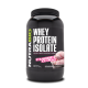 Nutrabio 100% Whey Protein Isolate, Izolat Proteic Din Zer Cu Aroma De Inghetata Cu Capsuni, 907 G GNC