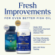 Gnc Triple Strength Fish Oil Ultra, Ulei De Peste, 1000 Mg Omega-3 Epa Si Dha, 30 Cps GNC