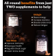 Better Alt Shilajit Sea Moss, Formula De Shilajit Cu Alge Marine, Ashwagandha Si Tongkat Ali, 120 Cps GNC