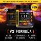 Gnc Beyond Raw Lit V2 Pre-workout With Gummy Worm Flavor, Pre-workout Cu Aroma De Jeleuri, 504 G GNC