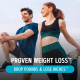 Gnc Total Lean Glucatrim Glp-1 & Gip Weight Loss Support + Hunger Control, Formula Avansata Pentru Slabit Cu Cafeina, 120 Cps GNC