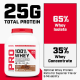Gnc Pro Performance 100% Whey, Proteina Din Zer Cu Aroma De Capsuni, Testata Antidoping, 1985g GNC