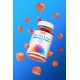 Gnc Women's Hair, Skin & Nails Strawberry , Jeleuri Cu Biotina Si Vitamine Pentru Frumusetea Parului, Pielii Si Unghiilor, 60 Jeleuri GNC