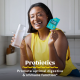 Gnc Gut Health Complete Synbiotic 4-in-1 Digestive Support Powder, Formula Premium Pentru Sustinerea Digestiei Si A Imunitatii, Cu Prebiotice, Probiotice Si Postbiotice, 180 G GNC