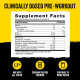 Gnc Beyond Raw Lit, Formula Pre-workout, Cu Aroma De Pepene, 402 G GNC