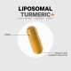 Codeage  Turmeric Lipozomal Fermentat + Piper Negru,  Curcumin Si Ghimbir, 90 Cps GNC