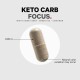 Codeage Keto Carb Focus, Formula Pentru Inhibarea Asimilarii De Carbohidrati, 180 Cps GNC