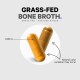 Codeage Bone Broth Collagen Peptides, Peptide Din Colagen De Tipul I, Ii & Iii Din Fiertura De Oase Cu Turmeric Si Ashwagandha, 180 Cps GNC