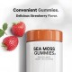 Codeage Sea Moss Gummies, Formula Cu Sea Moss Pentru Imunitate, Energie Si Vitalitate Cu Aroma De Capsuni, 60 Jeleuri GNC