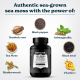 Better Alt Sea Moss, Formula Cu Alge Marine, Chimen Negru Si Ashwagandha, 120 Cps GNC