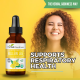 Herbal Goodness Organic Mullein Leaf Liquid Extract, Extract Lichid Organic Din Frunze De Lumanarica, 30 Ml GNC