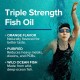 Gnc Triple Strength Fish Oil, Ulei De Peste, Cu Aroma Naturala De Portocale, 236.5 Ml GNC
