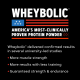 Gnc Amp New Wheybolic, Proteina Din Zer, Studiata Clinic, Cu Aroma De Ciocolata, 1683.20 G GNC