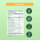 Bloom Greens & Superfoods - Mango, Amestec De Super-alimente Verzi Cu Aroma De Mango, 141 G GNC