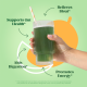 Bloom Greens & Superfoods - Mango, Amestec De Super-alimente Verzi Cu Aroma De Mango, 141 G GNC
