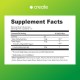 Create Wellness Creatine Monohydrate Gummies, Creatina Monohidrata Jeleuri Cu Aromana De Mar Verde, 45 Jeleuri GNC