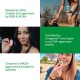 Create Wellness Creatine Monohydrate Gummies, Creatina Monohidrata Jeleuri Cu Aromana De Mar Verde, 45 Jeleuri GNC
