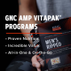 Gnc Amp Men's Ripped Vitapak Program Complex De Multivitamine Pentru Barbati, 30 Pachetele GNC