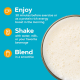 Gnc Total Lean Lean Shake Burn, Shake Proteic, Cu Aroma De Vanilie, 739.2 G GNC