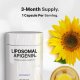 Codeage Liposomal Apigenin 50 Mg , Flavonoid Natural Pentru Sustinerea Relaxarii, Somnului Si Sanatatii Celulare, 90 Cps GNC