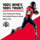 Gnc Pro Performance 100% Whey, Proteina Din Zer Cu Aroma De Vanilie, Testata Antidoping, 1969 G GNC