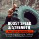 Gnc Amp Creabolic, Formula Premium De Creatina Monohidrata, Hmb, Peptistrong Pentru Forta Si Masa Musculara, Cu Aroma De Fructe Tropicale, 408 G GNC