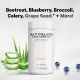 Codeage Hydrolyzed Multi Collagen Peptides Raw Greens With 21 Fruits & Veggies, Peptide De Colagen Hidrolizat Si 21 Superalimente Organice, 180 Cps GNC