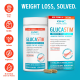 Gnc Total Lean Glucatrim Glp-1 & Gip Weight Loss Support + Hunger Control, Formula Avansata Pentru Slabit Cu Cafeina, 120 Cps GNC