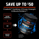 Gnc Amp Creabolic, Formula Premium De Creatina Monohidrata, Hmb, Peptistrong Pentru Forta Si Masa Musculara, Fara Aroma, 332 G GNC