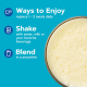Gnc Total Lean Lean Shake 25, Shake Proteic, Cu Aroma De Banana, 832 G GNC