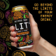Gnc Beyond Raw Lit V2 On-the-go Pre-workout Passion Orange Guava, Bautura Pre-workout Rtd, 473 Ml GNC