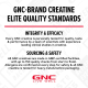 Gnc Amp Creabolic, Formula Premium De Creatina Monohidrata, Hmb, Peptistrong Pentru Forta Si Masa Musculara, Fara Aroma, 332 G GNC