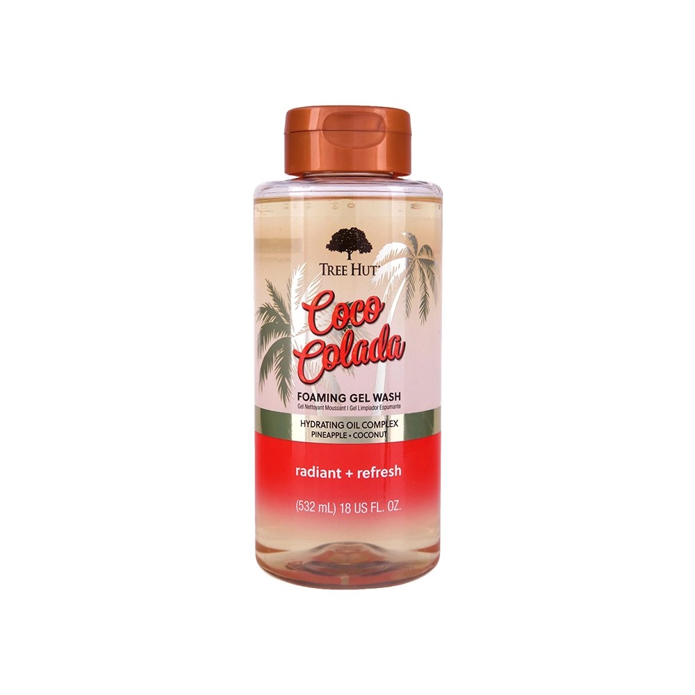 Tree Hut Foaming Gel Wash Coco Colada, Gel De Dus Cu Aroma De Coco Colada, 532 Ml GNC