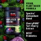 Gnc Amp Amplified Greens Superfoods Performance Blend, Ameste De Super Alimente Verzi Cu Aroma De Afine Si Rodie, 280.2 G GNC