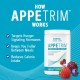 Gnc Total Lean Appetrim Proven Appetite Control, Formula Avansata Pentru Controlul Apetitului, Cu Aroma De Fructe De Padure, 351 G GNC