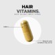 Codeage Hair Vitamins - Biotin 10000 Mcg - Collagen - Keratin & Multivitamins, Complex De Multivitamine Pentru Sanatatea Parului, 120 Cps