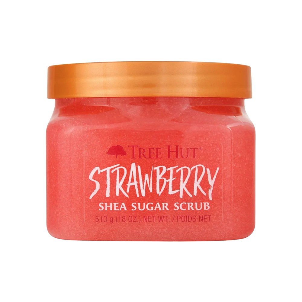 Tree Hut Sugar Scrub Strawberry, Scrub De Corp Cu Capsuni, 510 G GNC